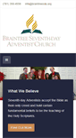 Mobile Screenshot of braintreesda.org
